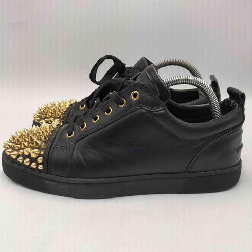 クリスチャンルブタン CHRISTIAN LOUBOUTIN レザースパイク スタッズ スニーカー メンズ 41 1/2