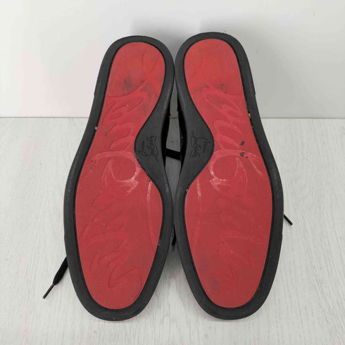 クリスチャンルブタン CHRISTIAN LOUBOUTIN レザースパイク スタッズ スニーカー メンズ 41 1/2
