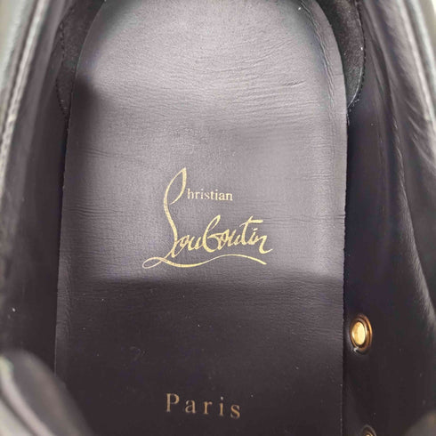 クリスチャンルブタン CHRISTIAN LOUBOUTIN レザースパイク スタッズ スニーカー メンズ 41 1/2