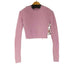 ザラ ZARA クロップド シャギーニット レディース import:S