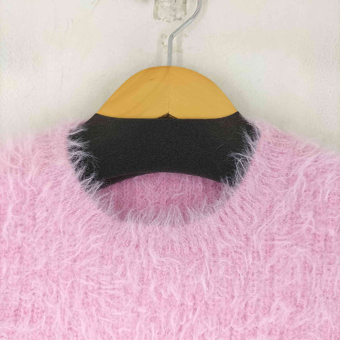 ザラ ZARA クロップド シャギーニット レディース import:S