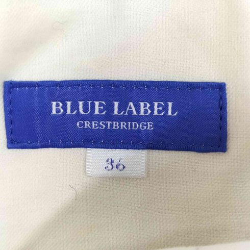 ブルーレーベルクレストブリッジ BLUE LABEL CRESTBRIDGE チェック ウール 巻きスカート レディース FR:36