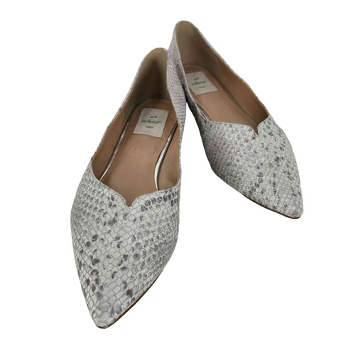 エンチャンテッド enchanted 本革Vカットフラットシューズ レディース 40