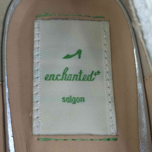 エンチャンテッド enchanted 本革Vカットフラットシューズ レディース 40