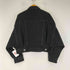 ザラ ZARA OVERSIZED BATWING DENIM JACKET レディース import:L