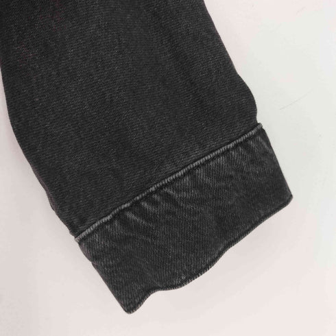 ザラ ZARA OVERSIZED BATWING DENIM JACKET レディース import:L