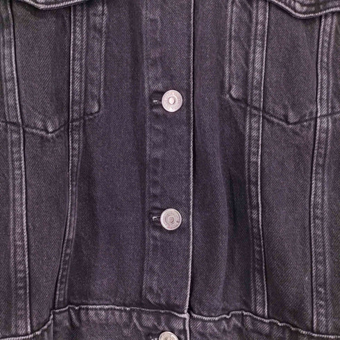 ザラ ZARA OVERSIZED BATWING DENIM JACKET レディース import:L