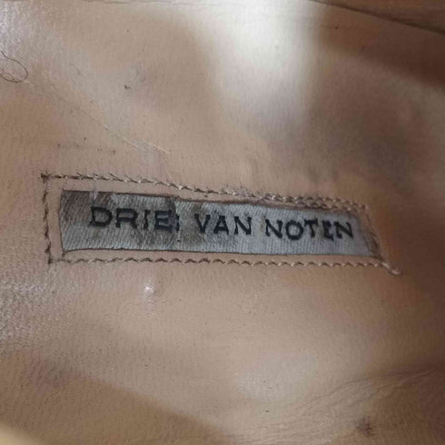 ドリスヴァンノッテン DRIES VAN NOTEN Y2K サイドジップ スタッズ ショート ヒールブーツ レディース 38