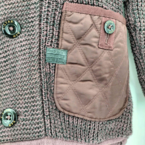 ジースターロー G-STAR RAW AVIHU SHAWL CARDIGAN KNIT L/S メンズ import:S