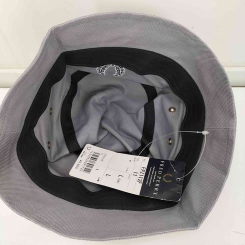 フレッドペリー FRED PERRY ロゴ 刺繍 バケット ハット メンズ L