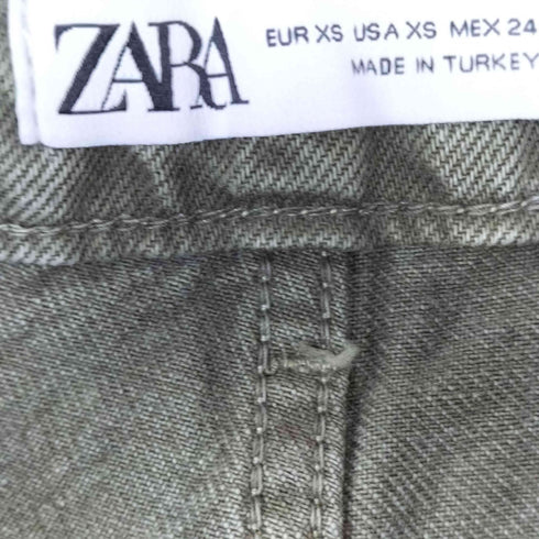 ザラ ZARA デニム巻きミニスカート レディース JPN:XS