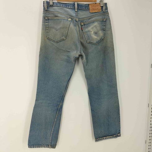 リーバイス Levis USA製 501 ボタン裏 546 刻印 Rタブ ボタンフライ ダメージ デニム パンツ ボロ 襤褸 メンズ