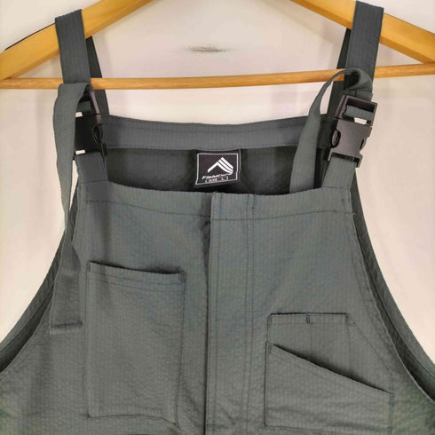 フィールドコア FieldCore ガーデニングサロペットパンツ シアサッカー レディース L