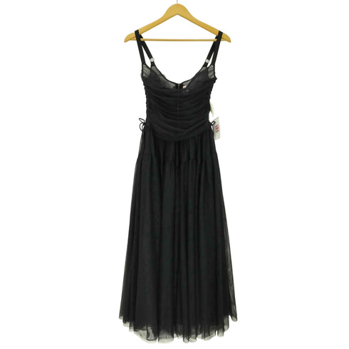 FETICO フェティコ 22AW tulle dress チュール ギャザー ドレス キャミ ワンピース レディース JPN:1