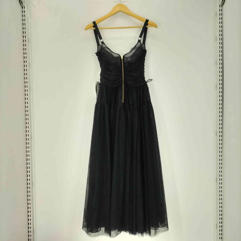FETICO フェティコ 22AW tulle dress チュール ギャザー ドレス キャミ ワンピース レディース JPN:1
