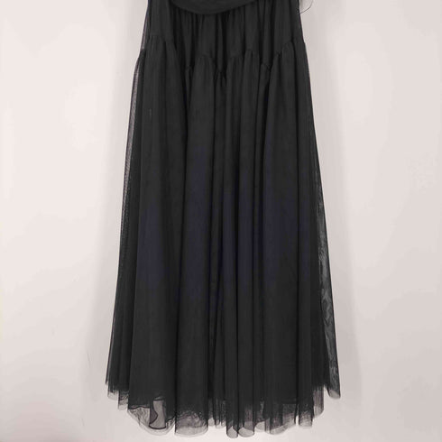FETICO フェティコ 22AW tulle dress チュール ギャザー ドレス キャミ ワンピース レディース JPN:1