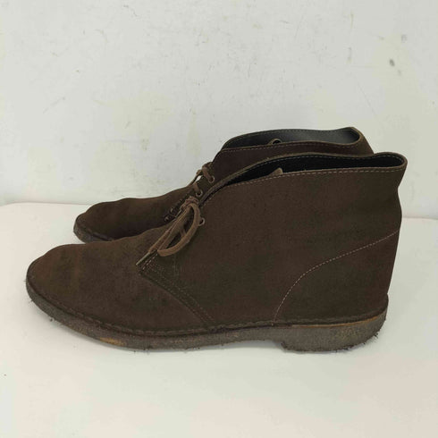 クラークス Clarks イングランド製 スエード デザートブーツ メンズ US:9.5