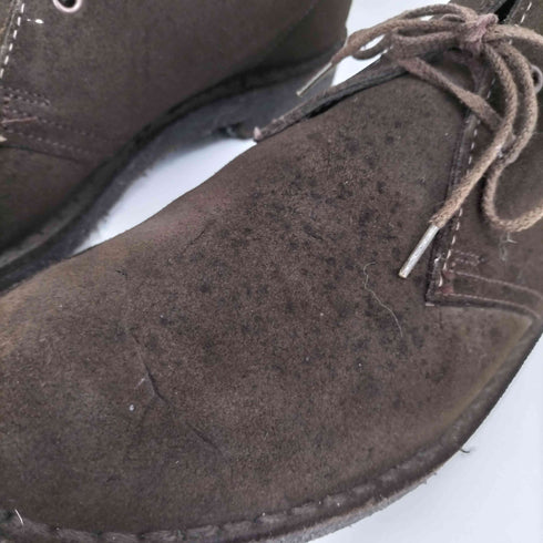 クラークス Clarks イングランド製 スエード デザートブーツ メンズ US:9.5