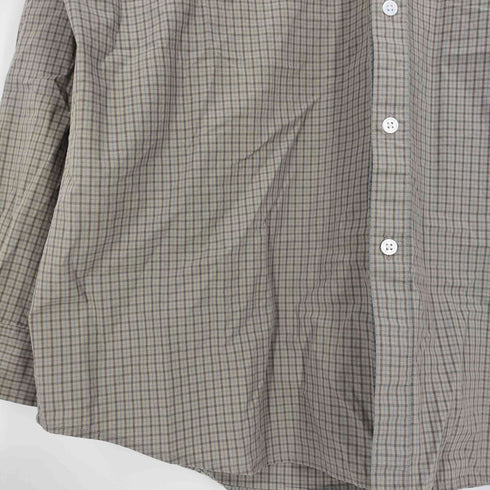 スティーブンアラン Steven Alan コンパクトヤーン チェック リバースシーム シャツ - LOOSE メンズ JPN:XL