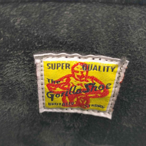 GOLLIRA SHOE ロゴ 型押し バックルベルト レザー エンジニア ブーツ レディース US:7