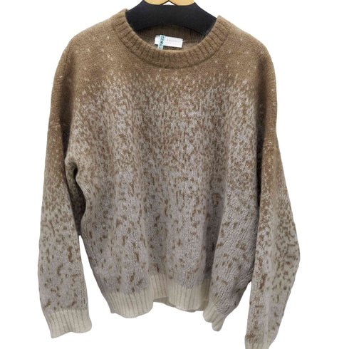 MAISON MONTAGUT モヘア混 総柄ニット メンズ JPN:L