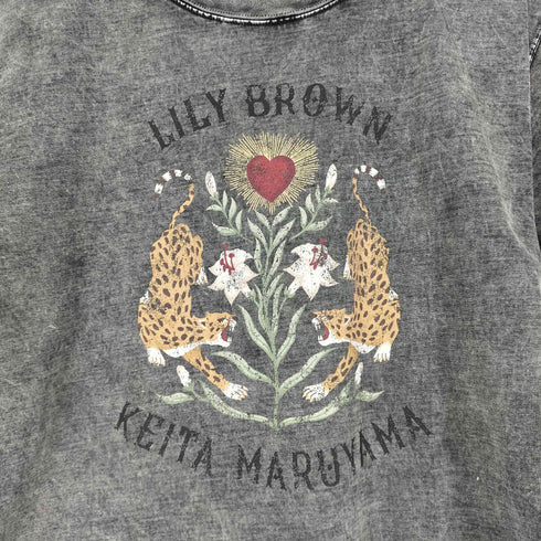 リリーブラウン Lily Brown グラフィック S/S Tシャツ レディース ONE SIZE