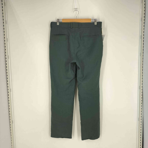 ヴァイナルアーカイブ VAINL ARCHIVE モヘヤ混ウール ストレート スラックスパンツ メンズ JPN:L