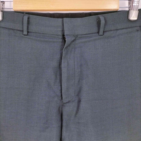 ヴァイナルアーカイブ VAINL ARCHIVE モヘヤ混ウール ストレート スラックスパンツ メンズ JPN:L