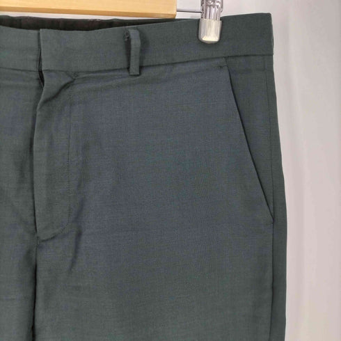 ヴァイナルアーカイブ VAINL ARCHIVE モヘヤ混ウール ストレート スラックスパンツ メンズ JPN:L