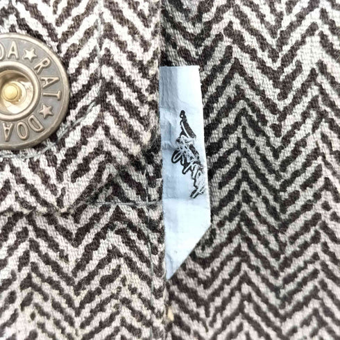 ドゥアラット DOARAT コットン100 ヘリンボーン カーゴパンツ メンズ JPN:M