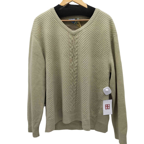 アラミス ARAMIS Pure Cashmere カシミヤ100 Vネックニット メンズ 3L