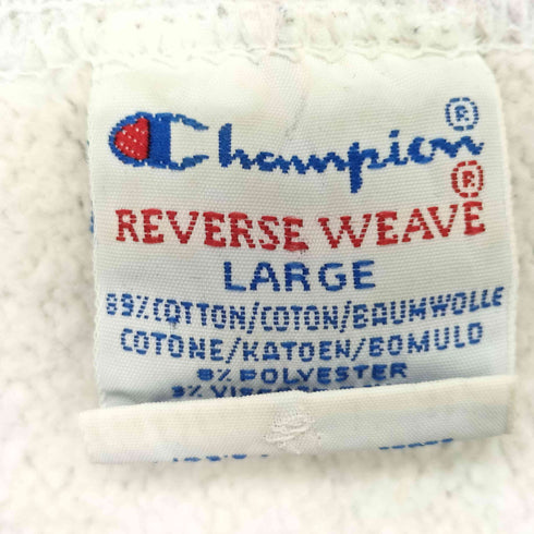 チャンピオン Champion 90S USA製 reverse weave スウェット 両面プリント syracuse volleyball メンズ import:L