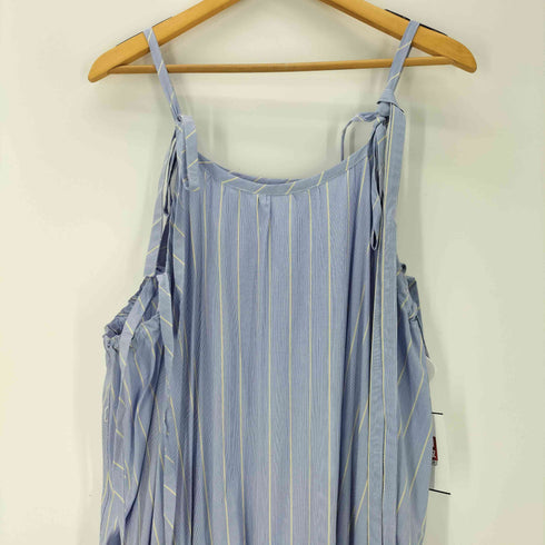 ミキオサカベ MIKIOSAKABE 19SS Striped Ribbon Cami Dress ストライプ リボン キャミ ドレス ワンピース レディース FREE