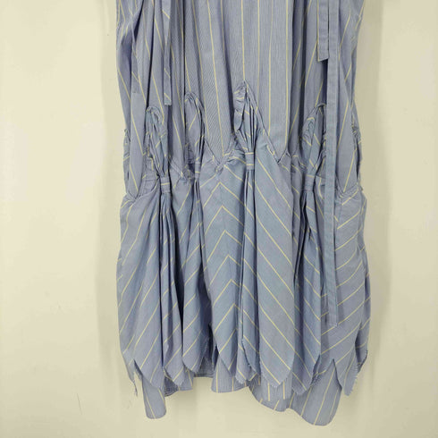 ミキオサカベ MIKIOSAKABE 19SS Striped Ribbon Cami Dress ストライプ リボン キャミ ドレス ワンピース レディース FREE