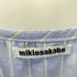 ミキオサカベ MIKIOSAKABE 19SS Striped Ribbon Cami Dress ストライプ リボン キャミ ドレス ワンピース レディース FREE
