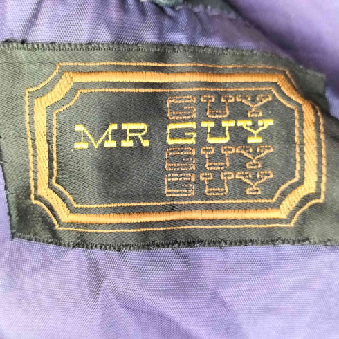 フランス製 eclairジップ ヨーク切り替え レザージャケット メンズ