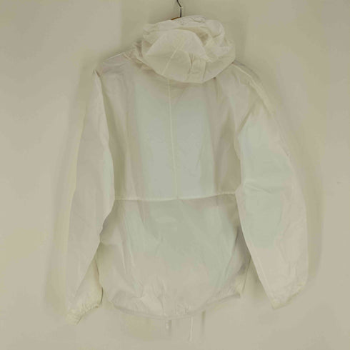 ケーウェイ K-WAY ロゴプリント ラインデザイン ジップアップ ナイロンジャケット メンズ import:M