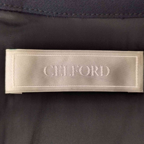 セルフォード CELFORD ボートネックタックワンピース レディース