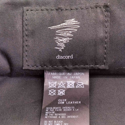 ディスコードヨウジヤマモト discord Yohji Yamamoto 2WAYレザーショルダーバッグ レディース