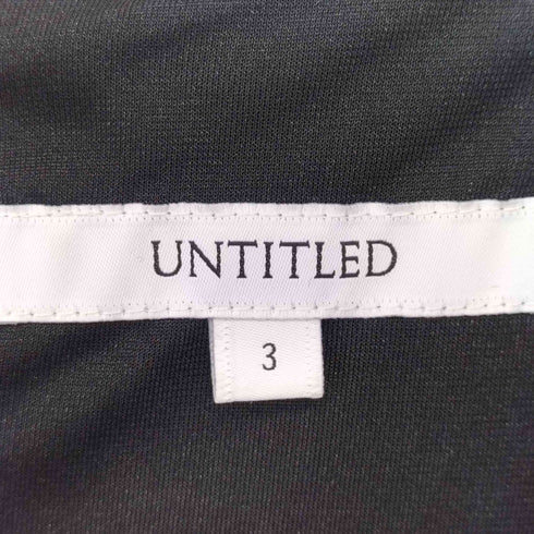 アンタイトル UNTITLED ドッキング ウールワンピース レディース JPN:3