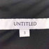アンタイトル UNTITLED ドッキング ウールワンピース レディース JPN:3