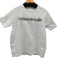 シーケーカルバンクライン ck Calvin Klein ロゴフロッキープリント クルーネックTシャツ レディース import:XL