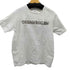 シーケーカルバンクライン ck Calvin Klein ロゴフロッキープリント クルーネックTシャツ レディース import:XL