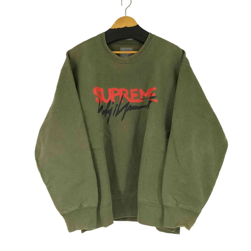 シュプリーム Supreme フロントプリント クルーネックスウェット メンズ import:L