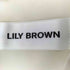 リリーブラウン Lily Brown バブルヘムストレッチミニワンピース レディース
