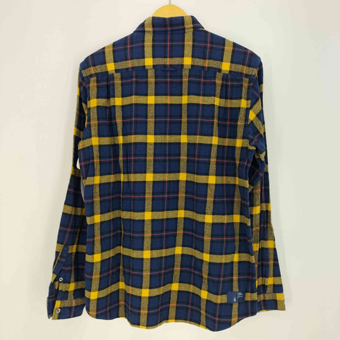 ユニフォームエクスペリメント uniform experiment STAR PHILOSOPHY OVER PRINT FLANNEL CHECK B.D SHIRT メンズ 4