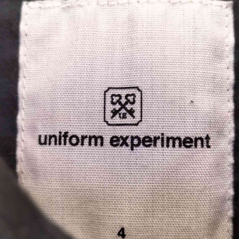 ユニフォームエクスペリメント uniform experiment グラデーション ボタンダウン チェック シャツ メンズ 4