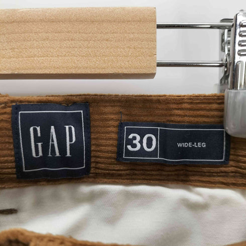 ギャップ Gap ワイドレッグコーデュロイパンツ メンズ 30