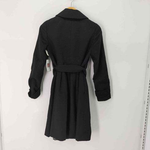 エフデ ef-de Pure Cashmere カシミヤ100 ラウンドカラー コート レディース JPN:9号