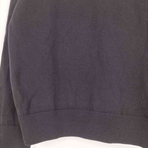 メゾンキツネ MAISON KITSUNE FOXHEAD PATCH VNECK KNIT Vネック ハイゲージ 長袖ニット メンズ JPN:M